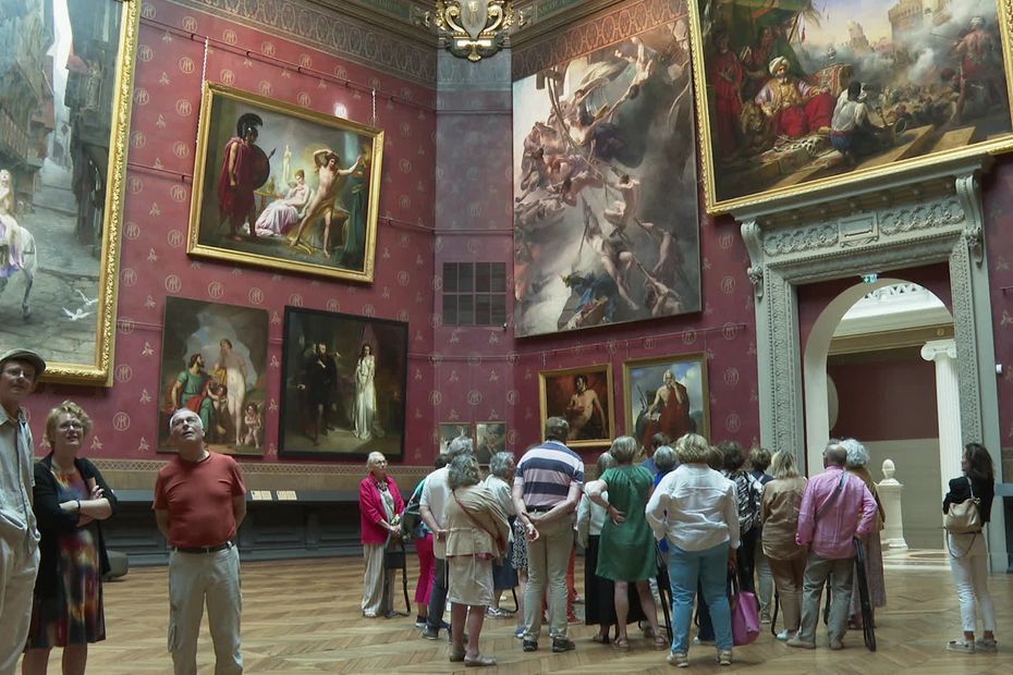 plus de 350 œuvres d'Albert Maignan exposées au musée de Picardie