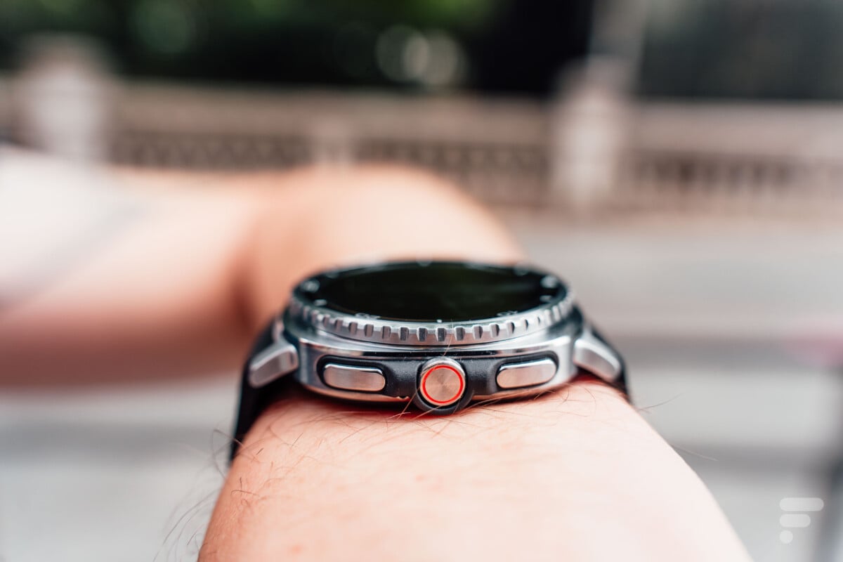 Les boutons de la Samsung Galaxy Watch 8 Classic