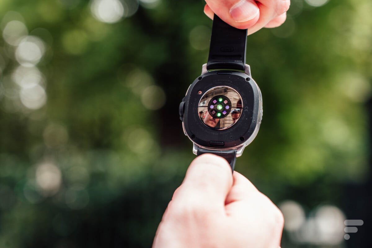 Le capteur cardio de la Samsung Galaxy Watch 8 Classic