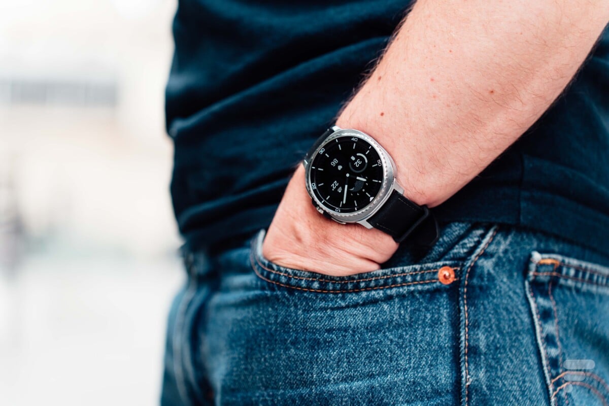 L'affichage always-on de la Samsung Galaxy Watch 8 Classic