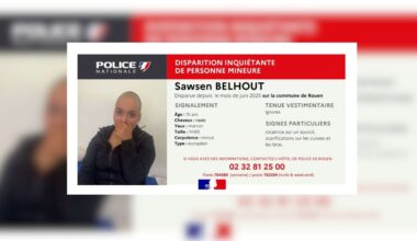 Avez-vous vu Sawsen ? La police de Rouen lance un appel à témoins après la disparition d'une ado de 15 ans