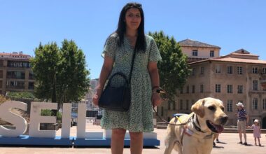 même avec un chien guide, être malvoyant reste une épreuve