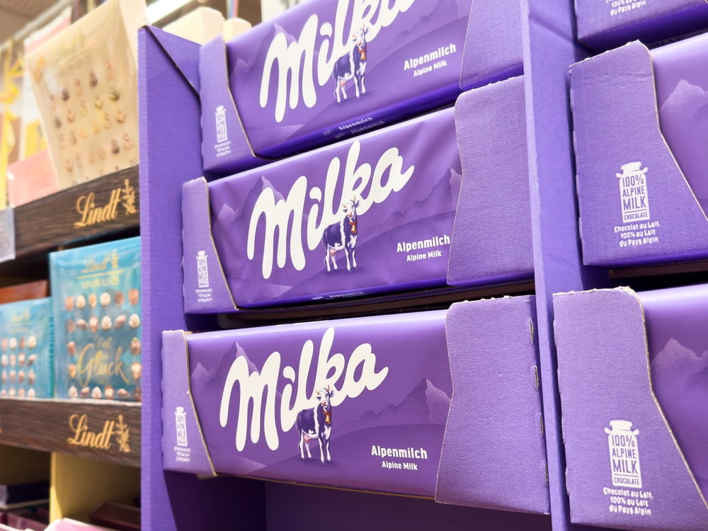 Un prix douteux pour Milka en Allemagne, en raison de la réduflation