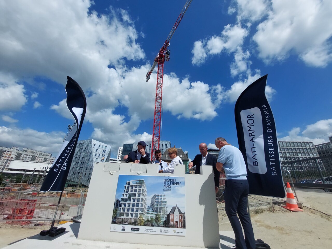 avec lui, le quartier va se métamorphoser