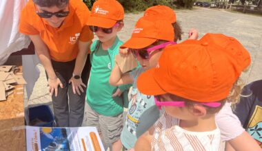 les enfants découvrent les bons réflexes contre les coups de soleil