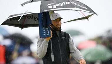 Cinq leaders à Portrush, Scheffler tout près, les Français et McIlroy à la bagarre