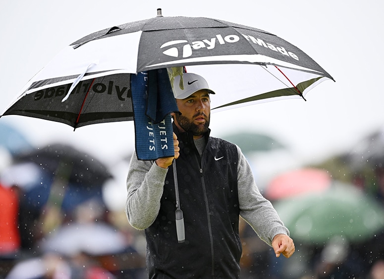 Cinq leaders à Portrush, Scheffler tout près, les Français et McIlroy à la bagarre