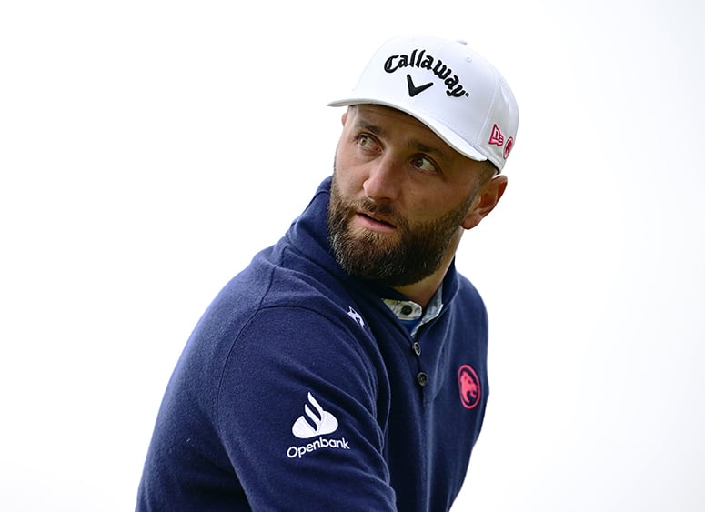 Jon Rahm énervé par le sifflet d'un spectateur et par le "bad time" d'un arbitre
