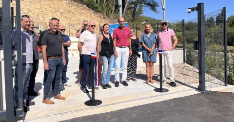 Evenos inaugure son nouveau poste de relevage des eaux usées, sans hausse des factures