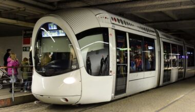 Le tramway lyonnais. © Romain DOUCELIN/SIPA
