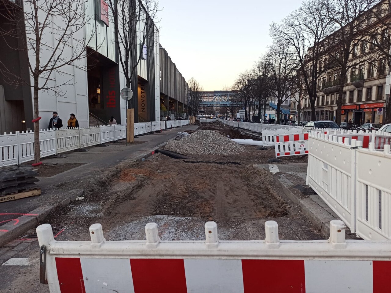 Des travaux de nuit réalisés en plein centre-ville de Strasbourg cette semaine : ce qu'il faut savoir