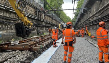 sur le RER C à Paris, les challenges sans fin des travaux Castor de la SNCF