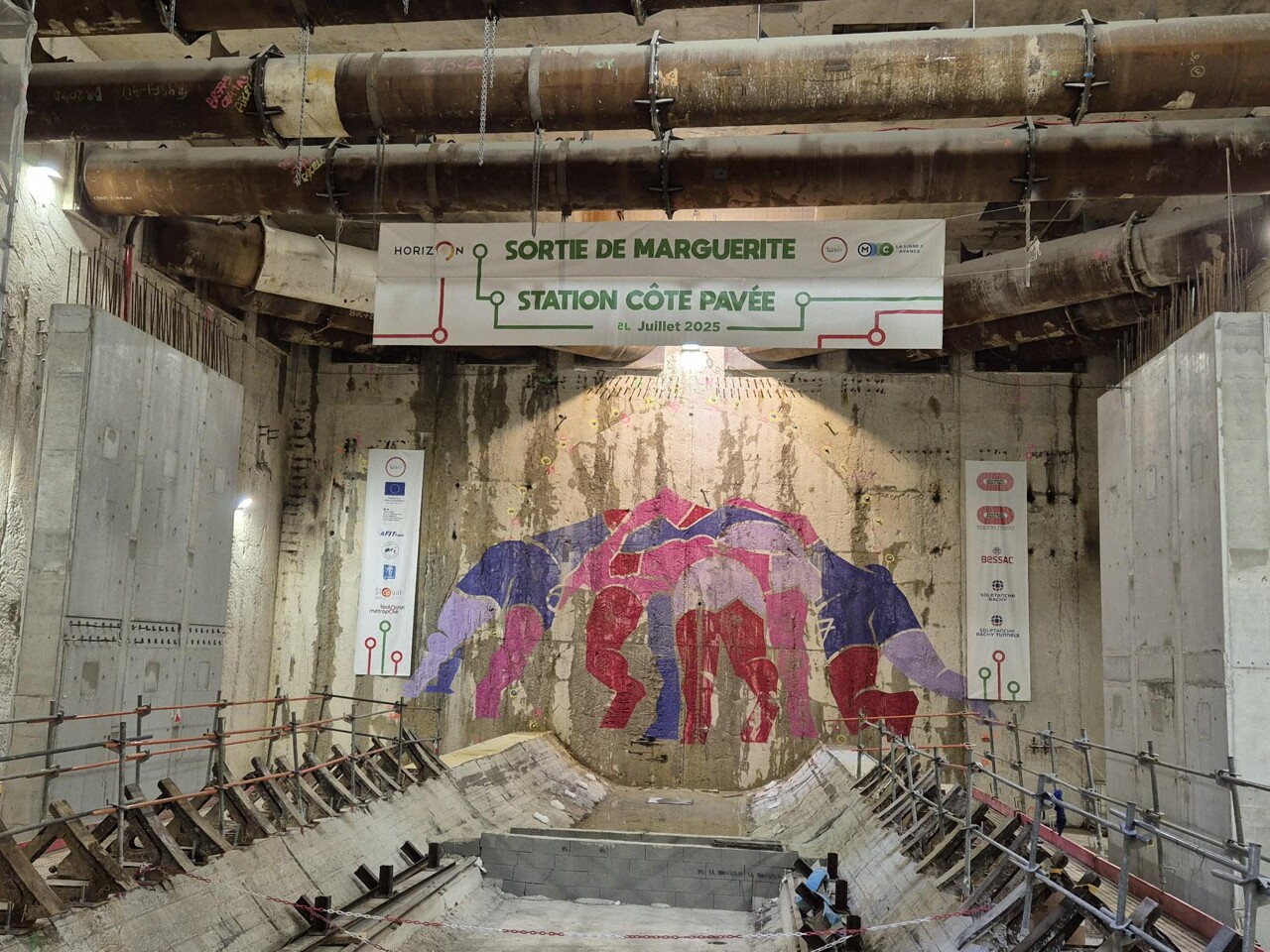 Ce tunnelier de la ligne C du métro de Toulouse a percé une station en avance : pourquoi est-il si rapide ?