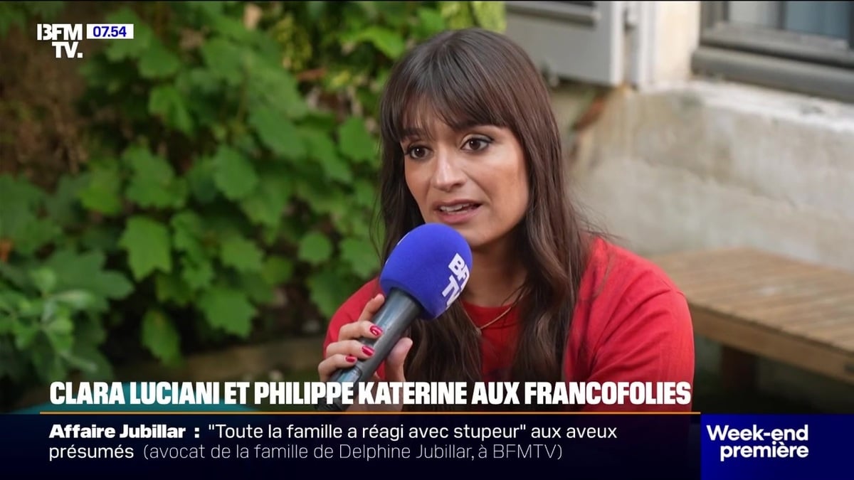 "Des douches dans des préfabriqués" : Clara Luciani frôle la condescendance sur BFMTV
