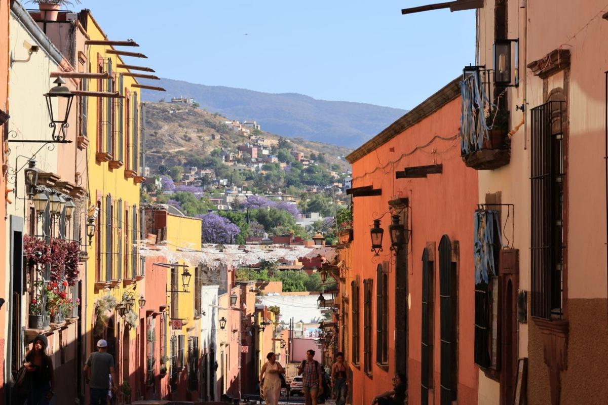 Vue imprenable sur San Miguel de Allende, ville inscrite au patrimoine de l’Unesco.