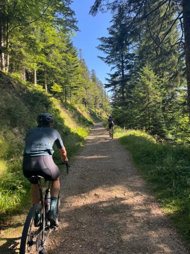 vélo gravel à la bresse