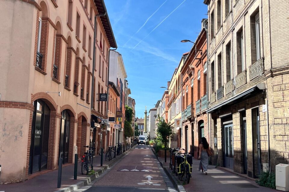 Le quartier Saint-Aubin à Toulouse.