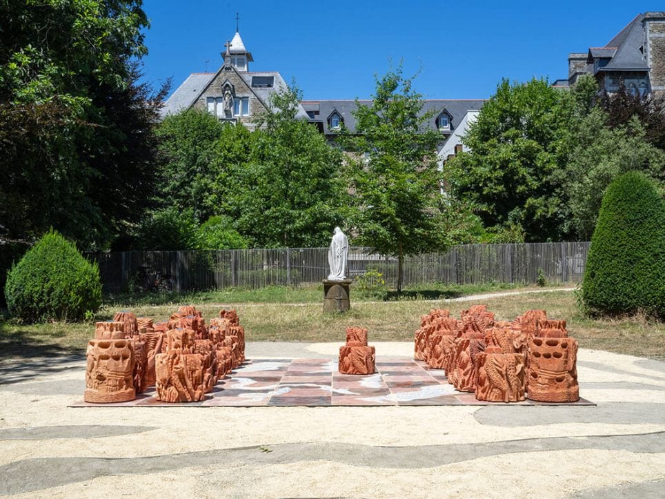 Aurélie Ferruel Et Florentine Guédon, « Bras Dessus, Bras Dessous » au parc des Oblates de Nantes