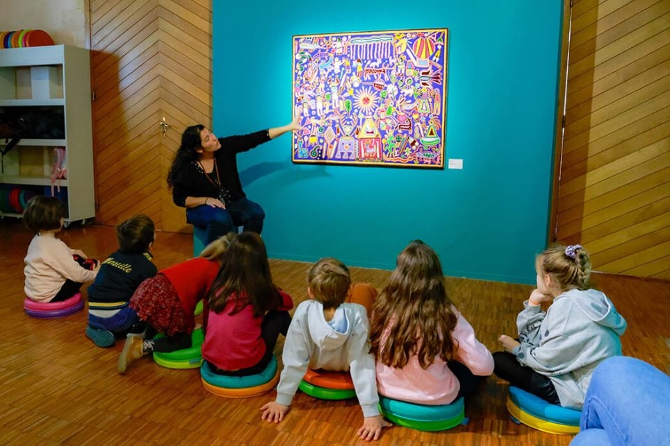 Visites-ateliers pour les enfants au Préau des Accoules