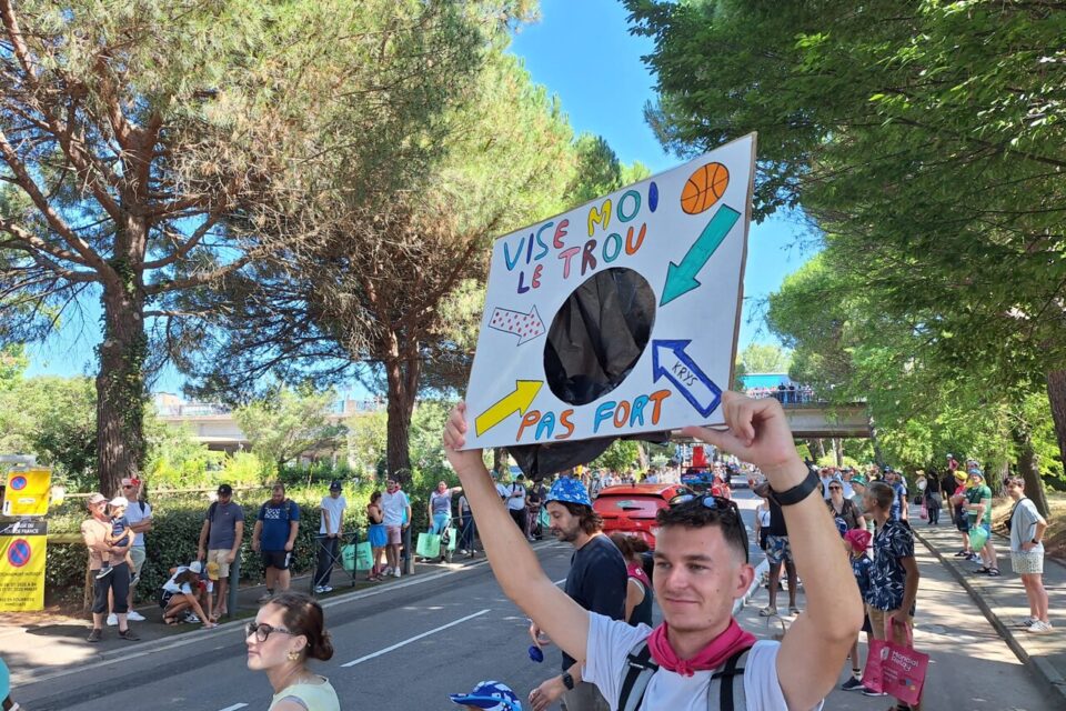 Florian, 25 ans, venu de Valence-d'Agen, immanquable près du Stadium !