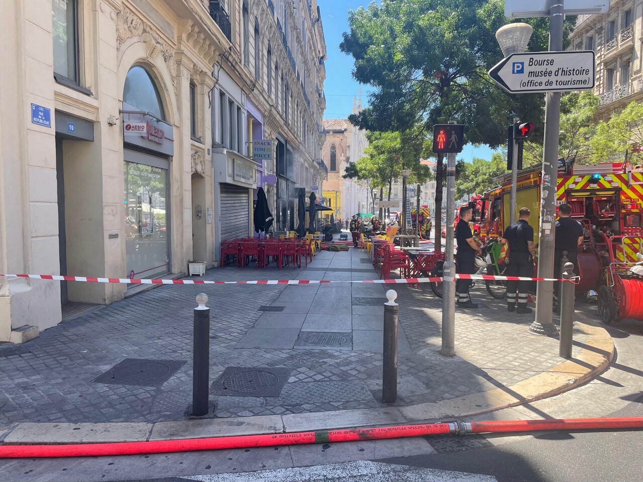 Marseille. Un incendie se déclare dans un restaurant près du Vieux-Port, le secteur à éviter