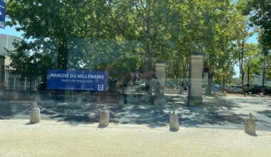 où va s'installer le nouveau marché du samedi matin au Millénaire-la Pompignane ?