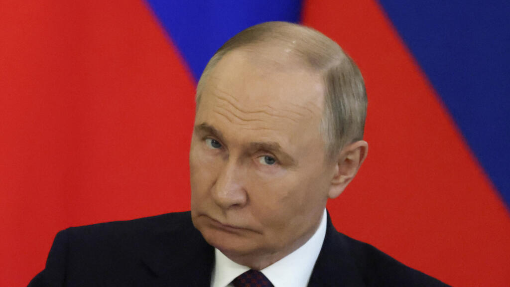 Le président russe Vladimir Poutine à Moscou, le 31 juillet 2025.