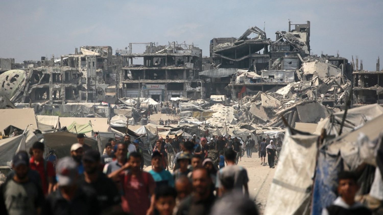 la Russie "condamne et rejette" le plan israélien d'occupation de l'enclave palestinienne