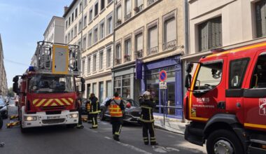 Lyon 6e. Un incendie affole la rue Molière