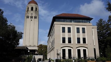 Le campus de l'université de Stanford, le 28 mars 2025, en Californie, aux Etats-Unis. (JUSTIN SULLIVAN / GETTY IMAGES NORTH AMERICA / AFP)