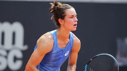 Loïs Boisson lors du tournoi de Hambourg, le 20 juillet 2025. (HMB MEDIA / PICTURE ALLIANCE / AFP)