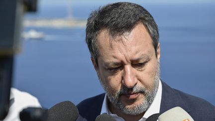 Le vice-Premier ministre italien Matteo Salvini en août 2025. (VALERIA FERRARO / ANADOLU)