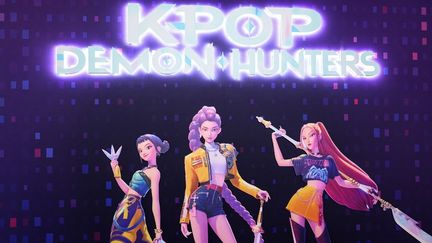 Les héroïnes du film d'animation "KPop Demon Hunters". (IMAGE PRESS AGENCY / NURPHOTO)