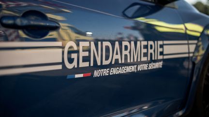 Un véhicule de gendarmerie. Image d'illustration. (ARTHUR NICHOLAS ORCHARD / HANS LUCAS / via AFP)