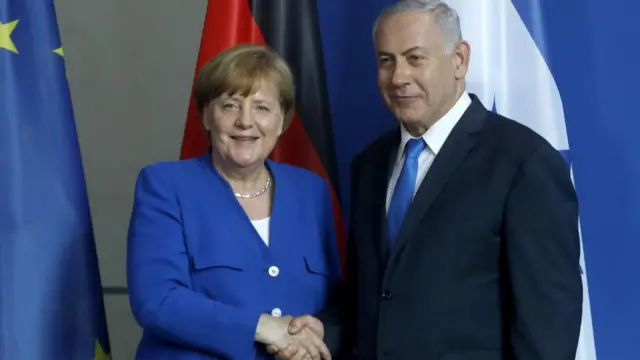 Merkel et Netanyahu