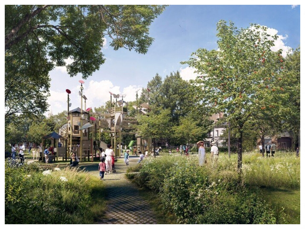 Lille. Avec ses 7 500 m², le plus grand square de Wazemmes bientôt rénové