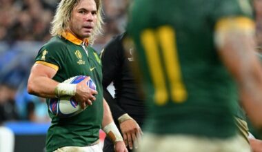 Faf De Klerk appelé avec les Springboks face aux All Blacks en Rugby Championship