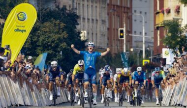 Liam Walsh s'impose au sprint sur la troisième étape du Tour de Tchéquie, Junior Lecerf reste leader - L'Équipe