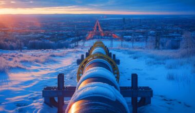 Illustration de la coupure de gaz par la Russie et ses impacts sur la crise énergétique mondiale.