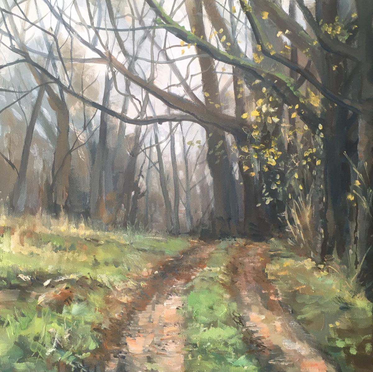 Peinture de l’exposition « les randonnées charentaises »