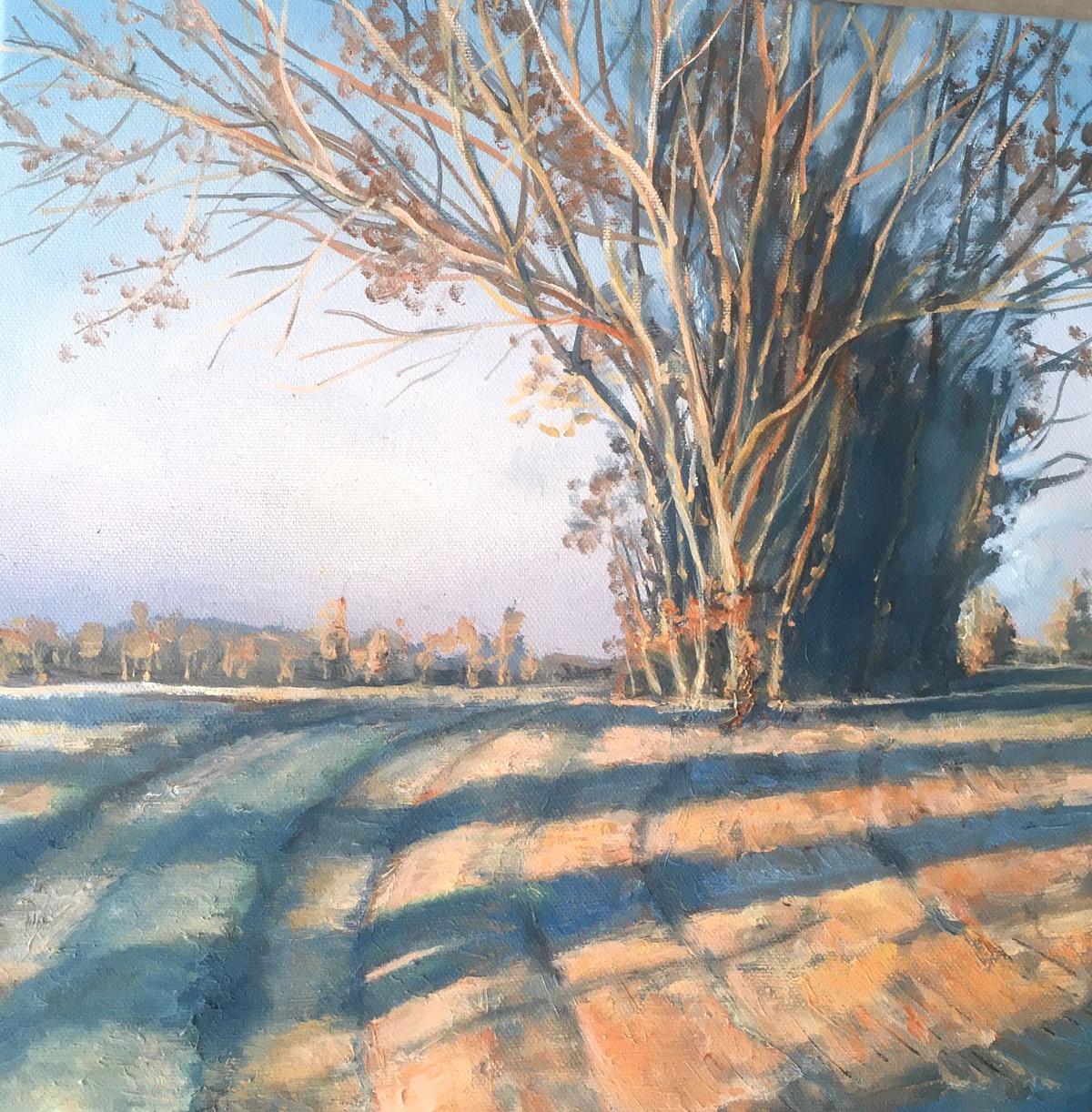 Peinture de l’exposition « les randonnées charentaises »