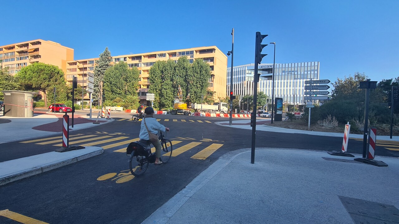 Sur cet axe très fréquenté de Toulouse, les travaux sèment la discorde entre les voitures et les cyclistes