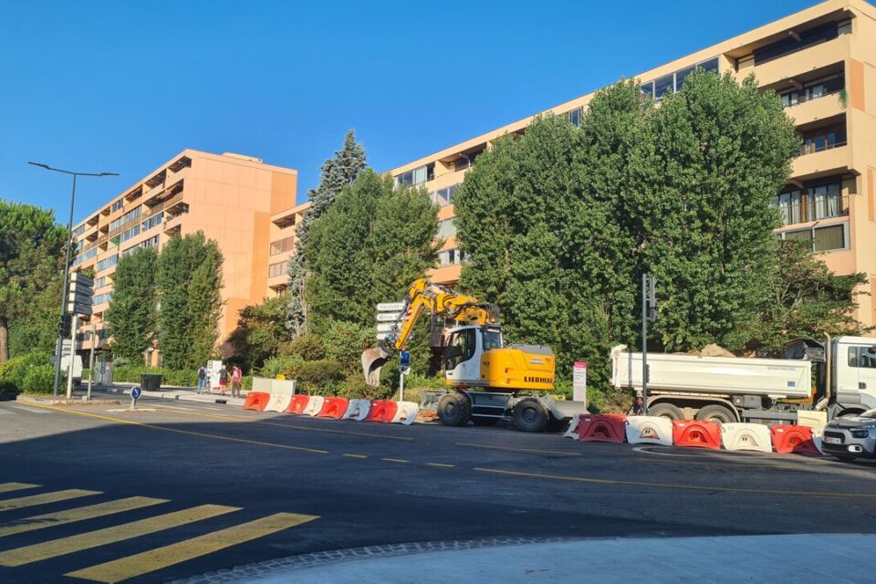 Les travaux du futur réseau express pour les vélos avancent dans le quartier de la Roseraie.