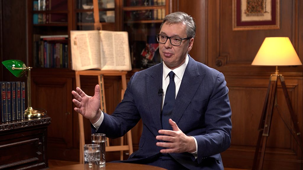 "L'avenir de la Serbie passe par l'UE", déclare le président Aleksandar Vučić à Euronews