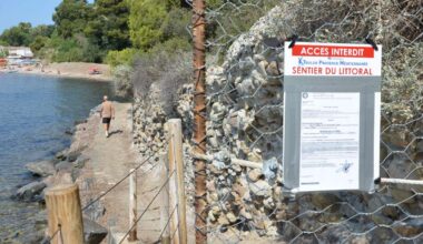A peine ouvert, le sentier des douaniers de Toulon est déjà fermé.