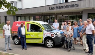 Villars : un nouveau véhicule électrique pour le portage des repas