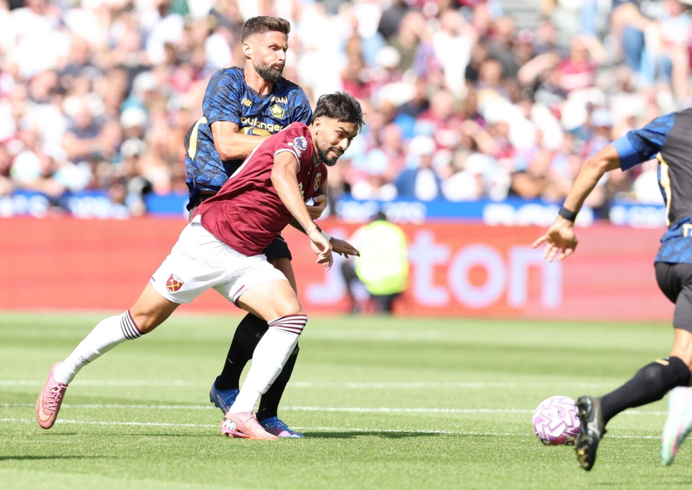 Lille bute sur West Ham malgré un bijou d’Olivier Giroud - France - Lille OSC