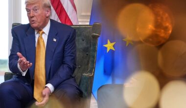 Donald Trump menace d'augmenter les droits de douane à 35% sur les produits européens