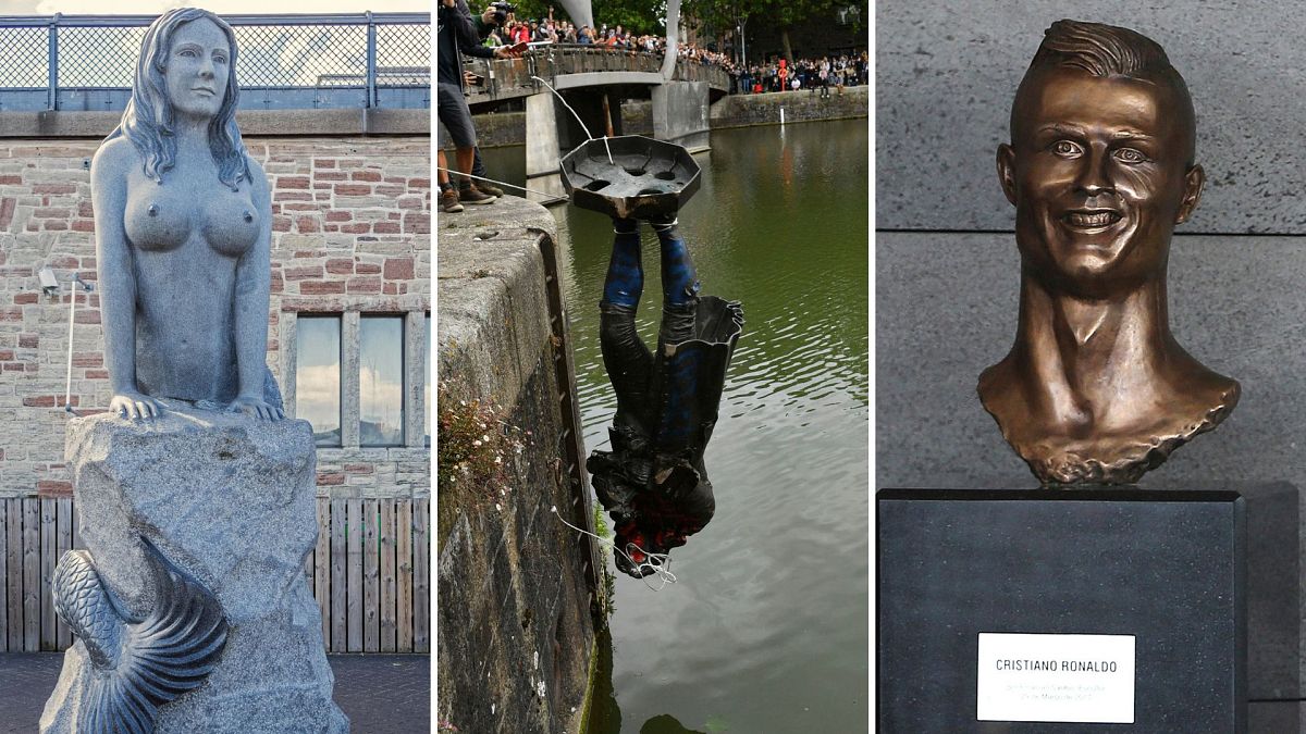 De Cristiano Ronaldo à une sirène à forte poitrine : les statues controversées dont on a préféré se débarrasser