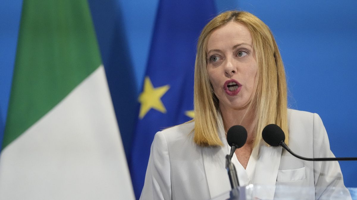 Giorgia Meloni : "L'Italie n'est plus l'homme malade de l'Europe"